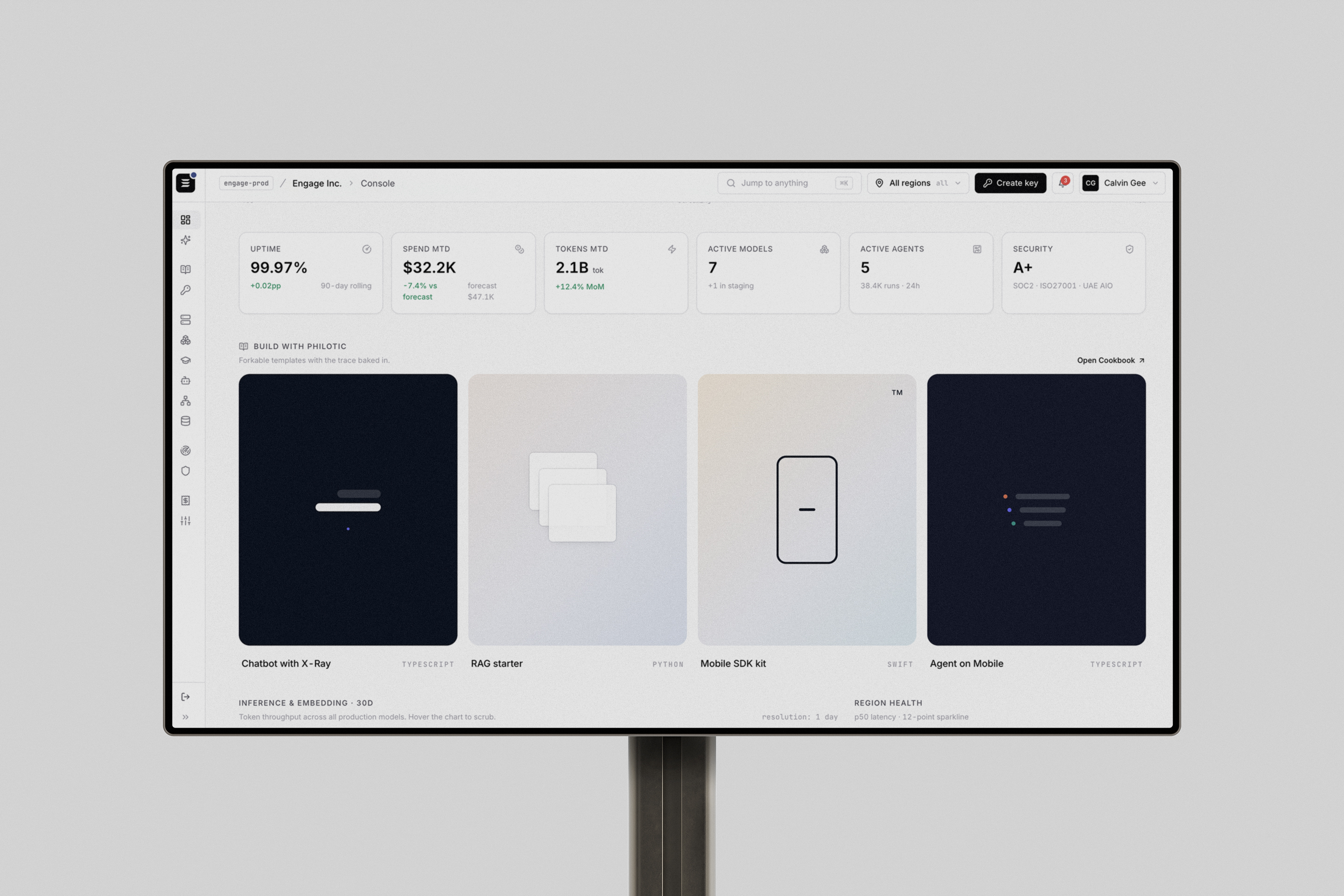 Platform console — overview